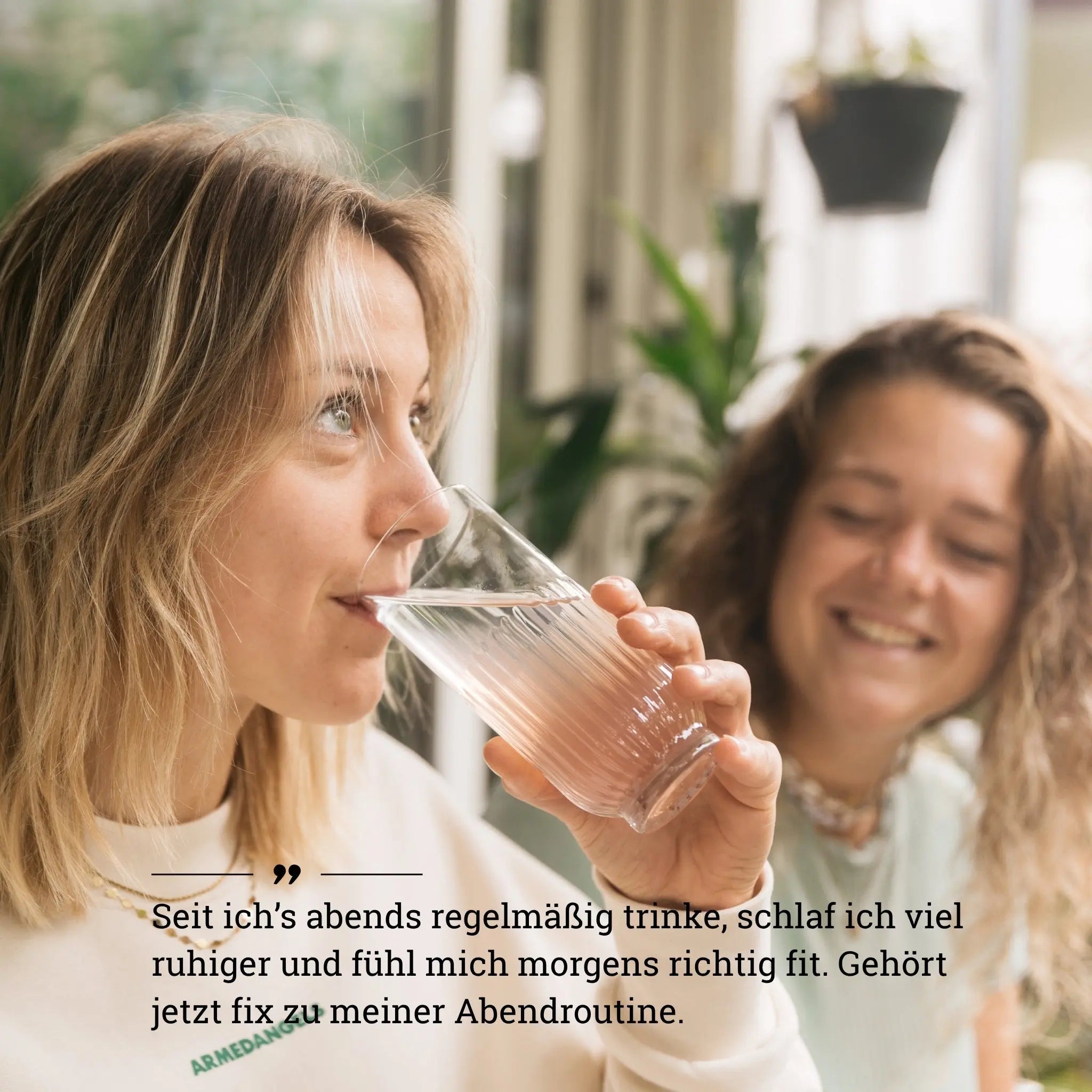 Bio Oxymel Kundin erzählt warum sie ruhiger schlafen kann